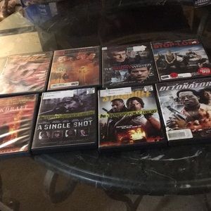 PREOWNED used wear and tear 8dvd bundle